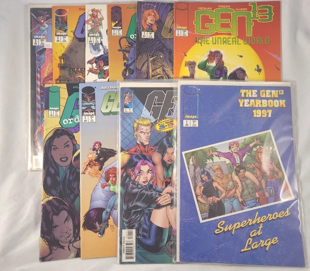 Gen 13 HUGE LOT of 47 Image Comics SEE Pictures variants included 2