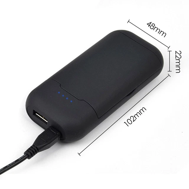 Chargeur de batterie Type C Jack Cas de stockage de batterie 18650 Batterie 2
