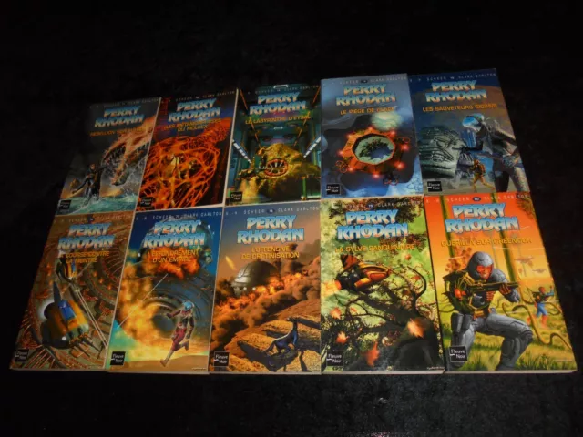 Lot Perry Rhodan 71 à 80 Editions Fleuve Noir