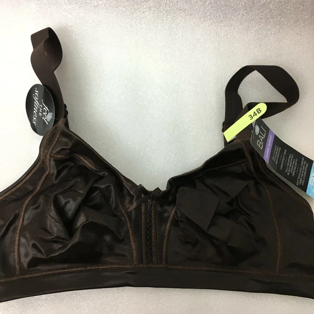 BALI DOUBLE SUPPORT Back Smoothing Wireless Bra with Cool Comfort