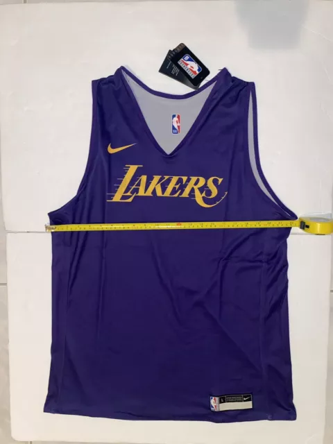 Vintage LA Lakers Practice Jersey Reversible Don Alleson Athletic XL Men  Kobe