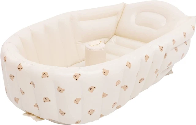 Inflatable Baby Bathtub Toddler Bathtub Kid Infant Newborn Inflatable Foldable S