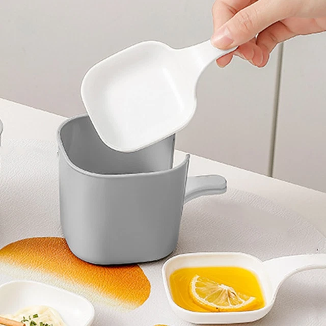 Set 5 Piatti Per Salse E Ciotole In Acciaio Inox Con Vassoio – Impilabili, Salvaspazio, Per Condimenti E Snack, Finitura Oro Rosa