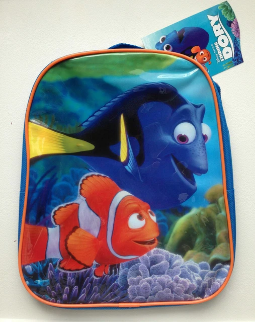 JUNIOR FINDING DORY BACKPACK Kids Disney School Bag Ruck Sack Bags Nemo