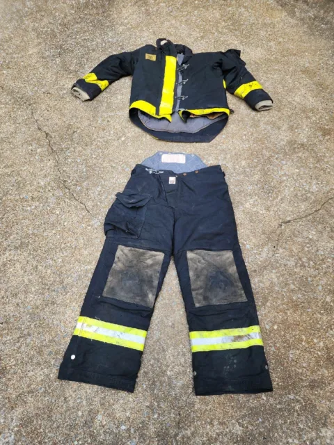 Vtg Firefighter turnout gear set Cairns 38 28 No Suspenders