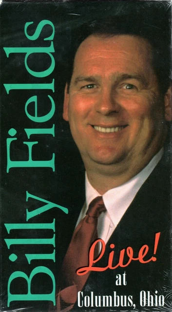 VHS BILLY FIELDS Live in Concert Columbus Ohio Christian Gospel Music ...