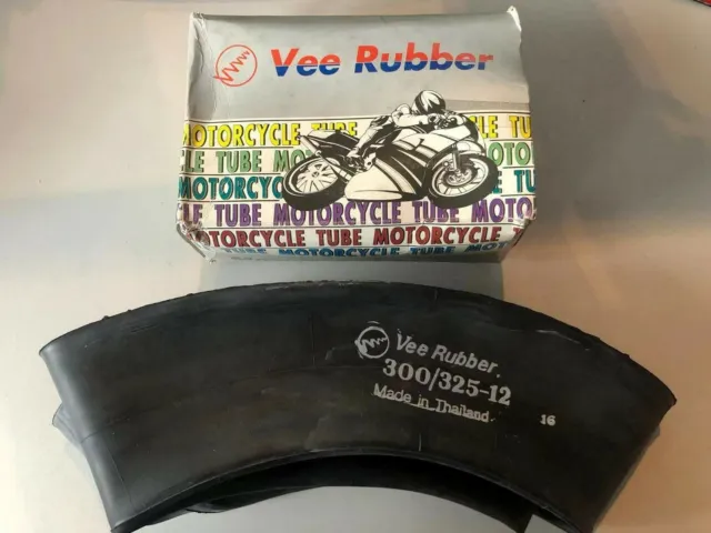 Vee Rubber Motorcycle Tube Schlauch 300/325-12 NEU OVP