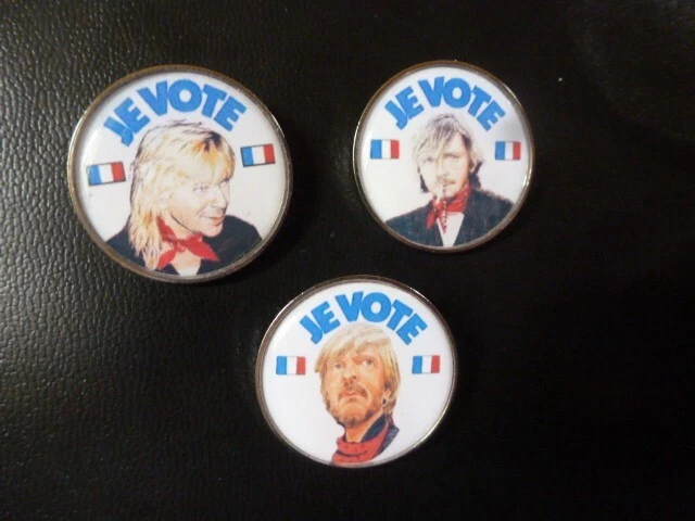 Pin’s Chanteur Renaud – Numéro 3 – Bon état
