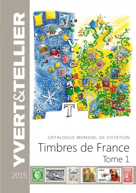 Yvert & Tellier Timbres De France 2015