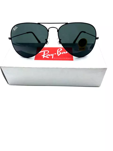 Ray-Ban RB3025 Pilot Classic Black Sunglasses Free Shipping