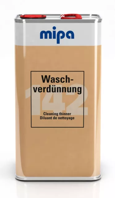 Mipa Waschverdünnung 5 Liter 5000 ml 5L 5,0L Wasch Verdünnung Mipa Nitro Mipa