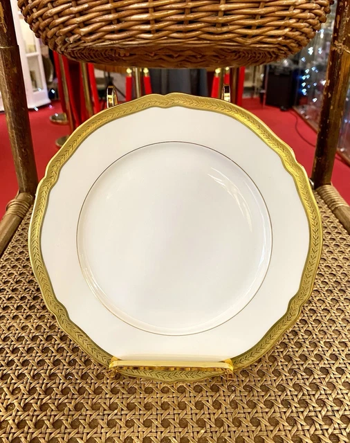 Assiette à Dessert Dorée à L'or Fin – Édition Spéciale France 98 (1994), état Neuf, Collector