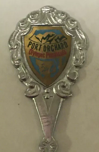 Port Orchard Olympic Peninsula Washington Vintage Souvenir Spoon Collectible