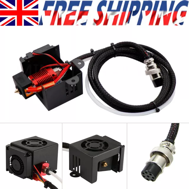 Complete Hot End Extruder Printing Head For Creality Ender 3 CR-10 3D Printer UK