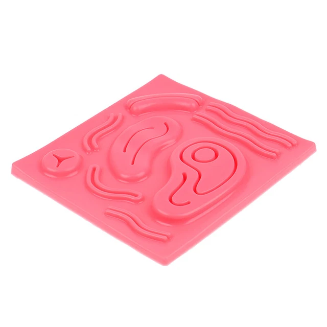 Simulatore di cucitura in silicone laparoscopico 3D modulo punto modulo di cucitura pelle RODE