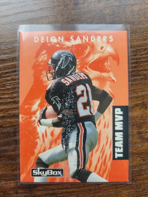 1992 Skybox Primetime #101 Deion Sanders - Team MVP - NFL - Freshly Opened