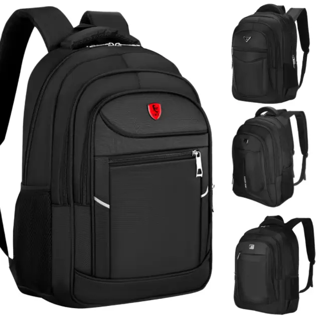 15.6" Laptop Backpack-Men's Waterproof Hiking Rucksack-Sport Travel School Bag