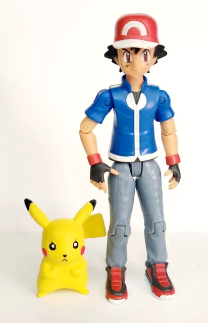 Pokemon Black & White Trainer Figures Ash with Pikachu Exclusive