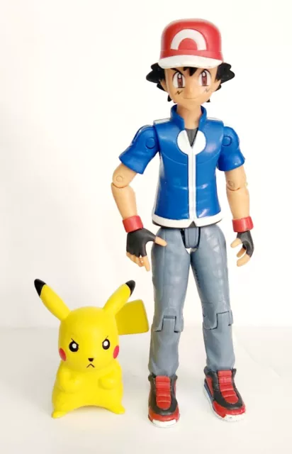 Tomy Pokemon XY Ash and Pikachu Pokémon trainer Action Figure