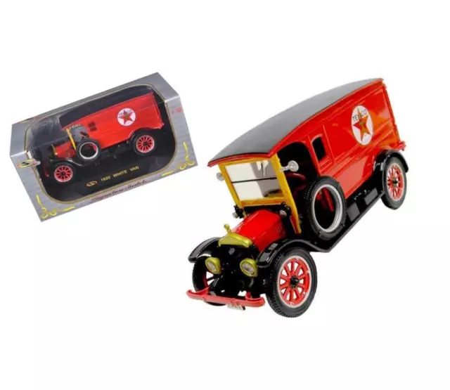 1920 White Delivery Van Red Texaco 1/32 Diecast Model Car By Signature Models