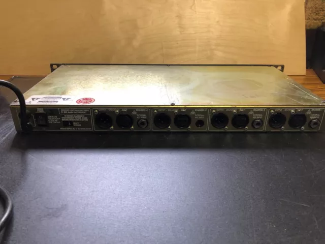 BSS DPR-504, 4 channel noise gate #578 3