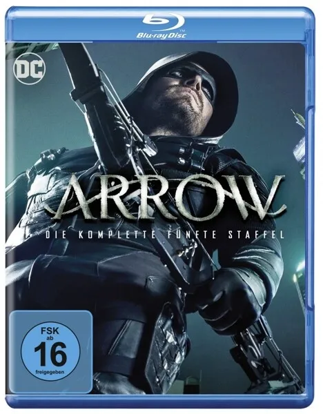 Arrow: Staffel 5 - Stephen Amell,David Ramsey,Willa Holland  4 Blu-Ray New