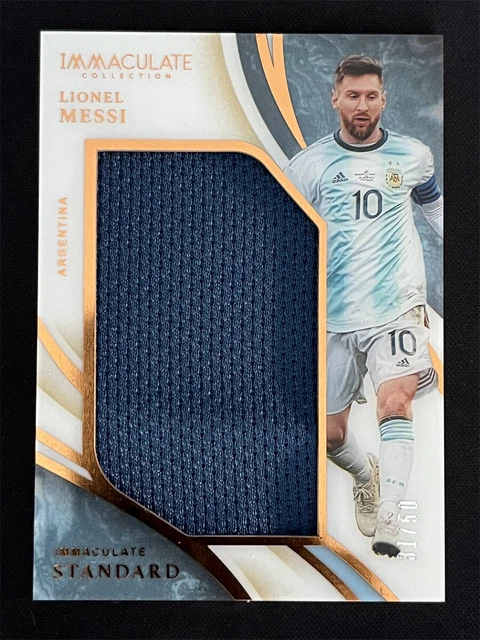 Panini Immaculate Lionel Messi Shadowbox Autogramm 02/10 (Neu (gemäss
