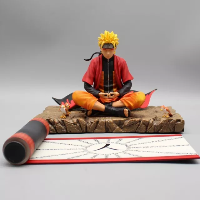 Estátua Naruto Uzumaki Hokage Lancer Rongzon Figure - Laventy