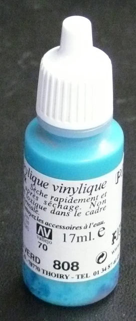 Peinture Acrylique Prince August Classic Vert Fluorescent 17 Ml - Réf P737 - Neuf