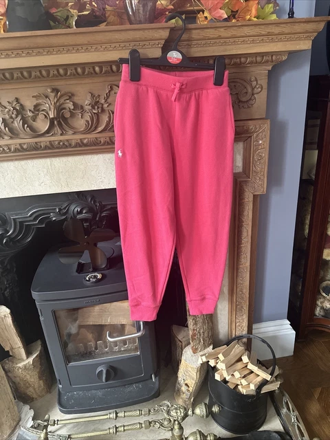 Calze da jogging rosa Ralph Lauren età 8-10