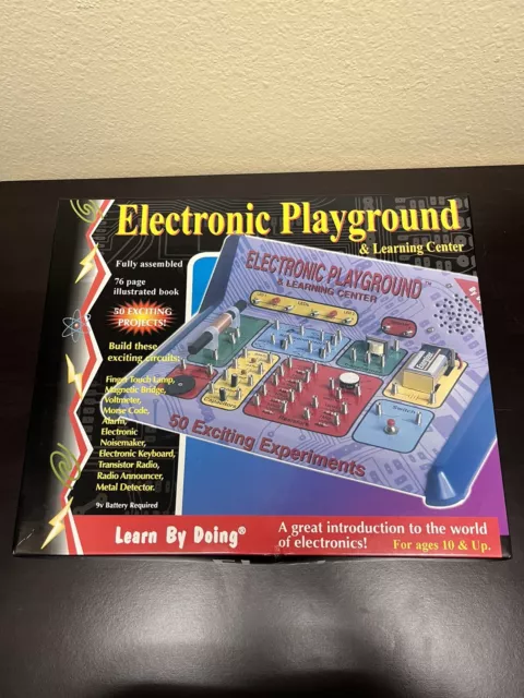 ELECTRONIC PLAYGROUND 50in1 Model EP50-Elenco- Great condition, Sci Learning Kit