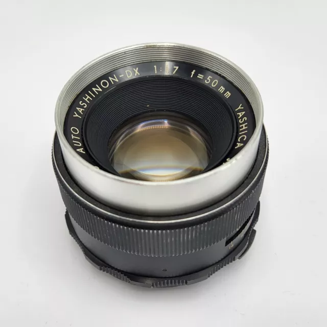 Yashica Yashinon-DX 50mm F1.7 Prime Lens for Pentax M42 Mount Cameras *READ*