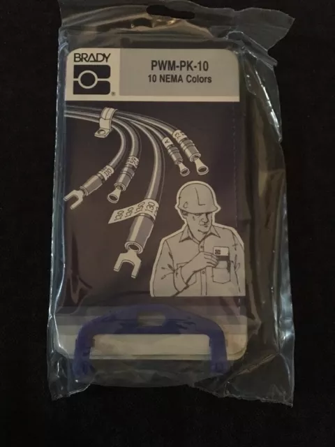 BRADY PWM-PK-10 Book Wire Marker Free Shipping