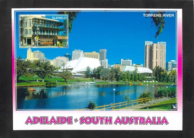 A6481 Australia SA Adelaide Festival Theatre Glenelg Hotel Supreme postcard