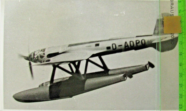 ARCHIV REPRO HEINKELSEETIEFDECKER Heinkel He 119 SV3 DADPQ EUR 2,99