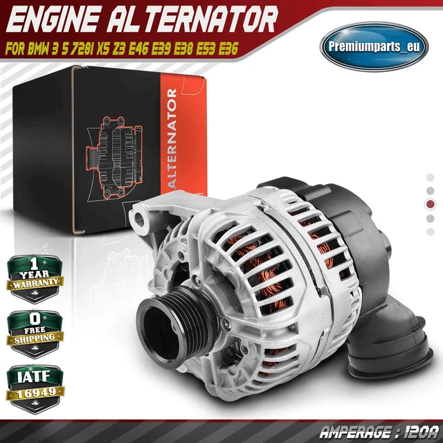 Генератор BMW 3/5/7-SERIES/X5/Z3 2.5/2.8/3.0 12V120A 95-05 M52/M54/M62