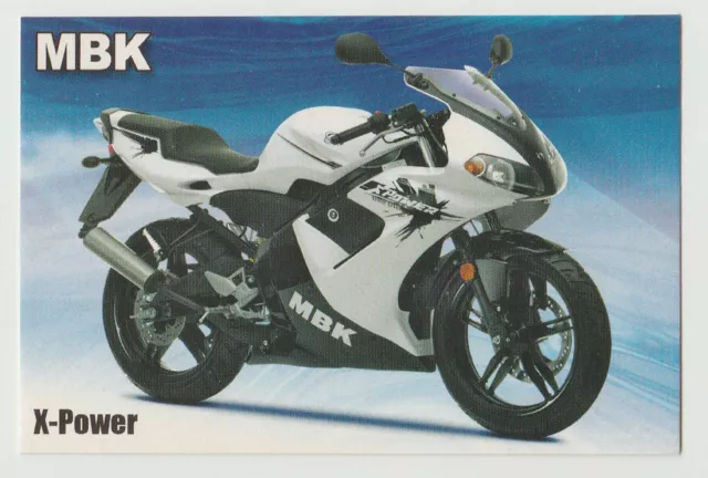 2010 Ukraine Pocket Calendar MBK X-Power Sport Bike Sports Motor