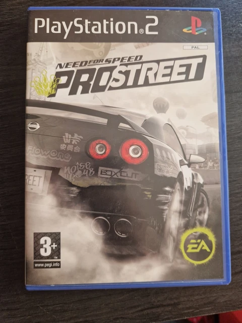 Jeu Need For Speed ProStreet Pour PlayStation 2 (PS2 Slim) - Bon état, Jeu D'occasion Complet