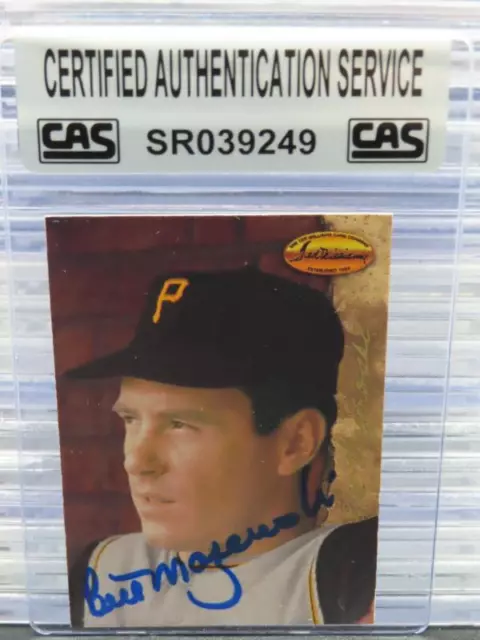 1994 The Ted Williams Card Co. Stan Mazeroski Autograph Auto #79 CAS Authentic