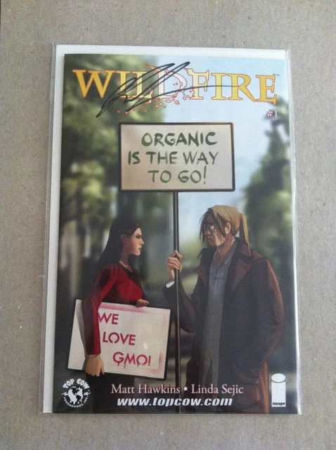 Wildfire #1 Signed Variant Image Comics Top Cow Matt Hawkins Linda Sejic Nm 1St
