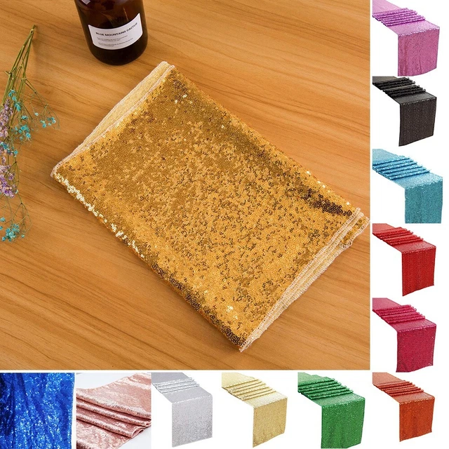 Nuevo accesorio de mesa de corredor de mesa 12 x 108 pulgadas crear ambiente perfecto