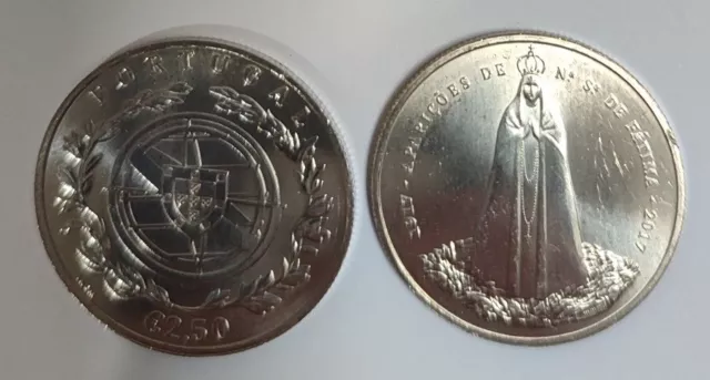 #Rm# 2,5 Euro Commemorative Portugal 2017 - Fatima