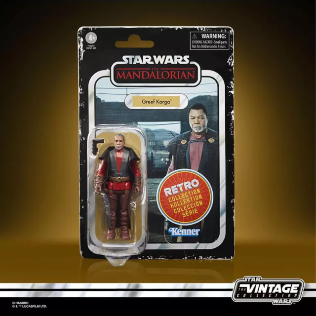 Star Wars The Mandalorian Retro Collection figurine Greef Karga Kenner 809172