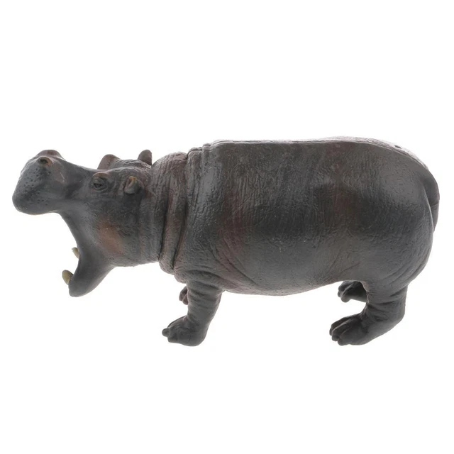 Figurine Hippopotame Résine - Plat à Bonbons Bol à Clés Bijoux - Décoration Bureau Et Table D'Entrée