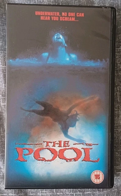 THE POOL VHS Small Box 2001 Slasher Horror James McAvoy Isla Fisher ...