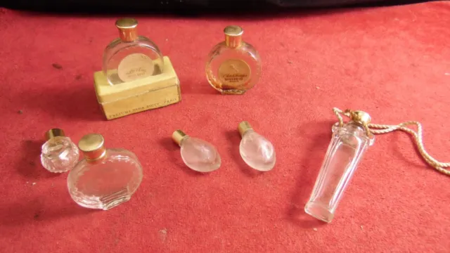 Nina Ricci Miniature Perfume Lot, Including Lalique
