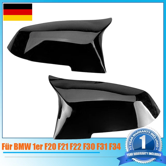 E92/E93 LCI Spiegelabdeckungen Glänzend Schwarz -  | Premium