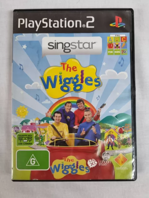 SingStar The Wiggles PS2 (PlayStation 2, 2010) AUS PAL Complete