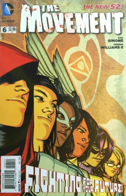The Movement #6 Comic 2014 - DC Comics - Supernatural Superheroes