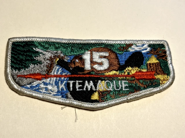Boy Scouts - OA - Ktemaque Lodge 15 Flap Patch